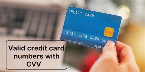 valid credit card numbers